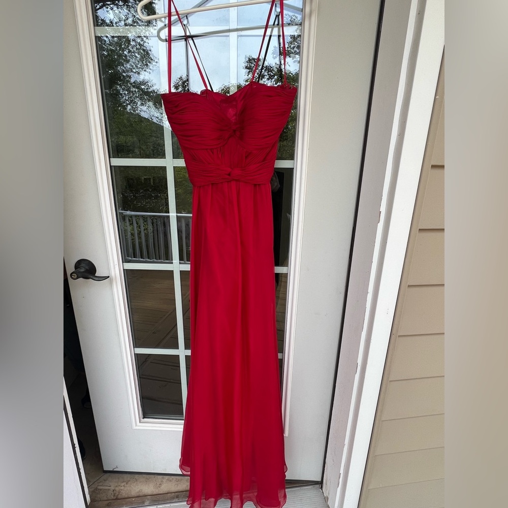 Red Evening Gown